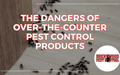 The Dangers of Over-the-Counter Pest Control Products: Why Professional Solutions Are Safer and More Effective￼